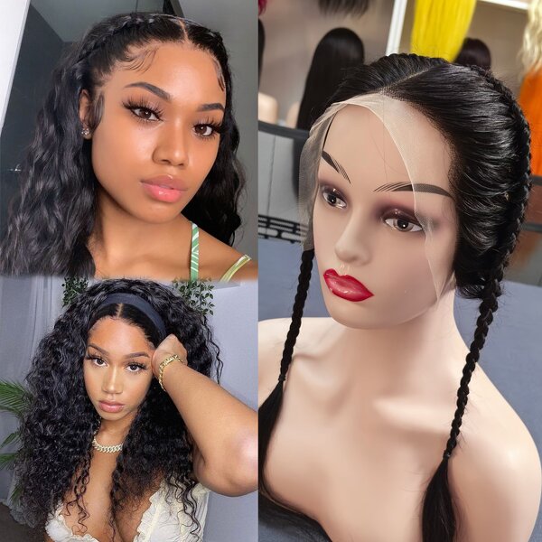 Braids Frontal Lace Factory - OEM/ODM Custom Brazilian Natural Human Hair Frontal Braid Hairpiece