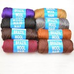 Wool Hair Acrylic Yarn Factory - OEM/ODM Custom 100% Brazilian Wool Hair Acrylic Yarn for Braids