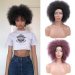 Afro Wigs Manufacturer - OEM/ODM Custom Short Curly Afro Kinky Wig Huge Fluffy Puff Wigs for Black