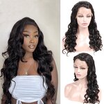 Lace Frontal Wigs Factory - OEM/ODM Custom Loose Deep Wave Lace Front Wigs Brazilian Virgin Human Hair