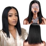 Brazilian Hair Wig Manufacturer - OEM/ODM Custom Bob Human Hair Wig 14inch HD Lace Front