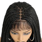 Bob Wigs Manufacturer - OEM/ODM Custom Short Curly Wavy Bob Wigs for Women Dark Green Wig with Bangs