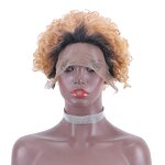 Lace Frontal Wig Manufacturer - OEM/ODM Custom Short Curly Human Hair Wig 8inch 13x4 Lace Frontal