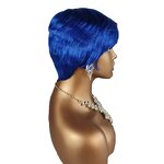 Human Hair Wig Manufacturer - OEM/ODM Custom Short Cut Blonde Human Hair Wig 613 Color