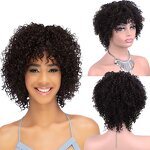 Human Hair Wig Manufacturer - OEM/ODM Custom Kinky Curly Pixie Cut Natural Human Hair Wig