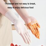 Nitrile Gloves Manufacturer - OEM/ODM Custom Extra Long Thick Disposable Nitrile Gloves Waterproof Kitchen