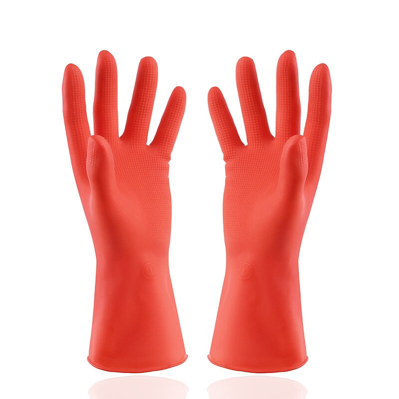 Latex Gloves Manufacturer - OEM/ODM Custom Thickened Warm Waterproof Latex Gloves Household Extended length Dishwashing