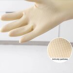 Rubber Cleaning Gloves Factory - OEM/ODM Custom Rubber Household Cleaning Gloves Latex Laundry Kitchen Dish Washing