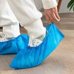 Non Woven Shoe Covers Factory - OEM/ODM Custom Disposable Medical Non Woven Surgical Non Skid Shoe Cover Boot Covers