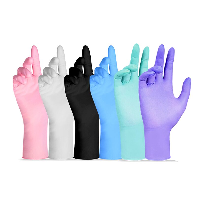 Nitrile Gloves Manufacturer - OEM/ODM Custom Customized Nitrile PVC Examination Gloves Medical Powder Free