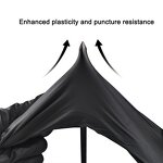 Nitrile Gloves Manufacturer - OEM/ODM Custom Powder Free Beauty Salon Food Grade Disposable Nitrile Gloves