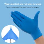 Nitrile Gloves Manufacturer - OEM/ODM Custom Blue Powder Free Disposable Gloves for Medical Service