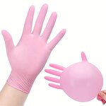 Nitrile PVC Gloves Manufacturer - OEM/ODM Custom Anti Chemical Finger Texture Black Powder Free Nitrile PVC