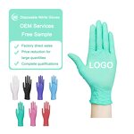 Nitrile Gloves Manufacturer - OEM/ODM Custom Blue Powder Free Disposable Gloves for Medical Service