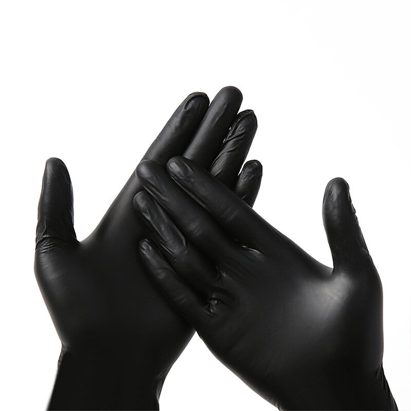 Nitrile Gloves Factory - OEM/ODM Custom Food Safe Industrial Grade Disposable Black Nitrile Gloves