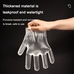 PE Hand Gloves Factory - OEM/ODM Custom Household Disposable PE Plastic Hand Gloves Powder Free Food Grade