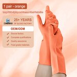 Nitrile Gloves Factory - OEM/ODM Custom Nitrile Housework Cleaning Dishwashing Kitchen Durable Waterproof Gloves
