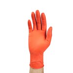 Nitrile Gloves Manufacturer - OEM/ODM Custom OEM Logo Food Car Cleaning Diamond Texture Nitrile Gloves
