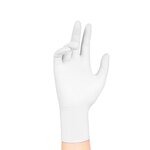 Nitrile PVC Gloves Manufacturer - OEM/ODM Custom Anti Chemical Finger Texture Black Powder Free Nitrile PVC