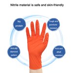 Nitrile Gloves Manufacturer - OEM/ODM Custom 8g Black Disposable Security Inspection Nitrile Gloves