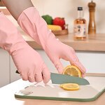 Nitrile Cleaning Gloves Factory - OEM/ODM Custom Multi Colored Nitrile Durable Household Kitchen Cleaning Gloves