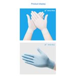 Black Nitrile Gloves Manufacturer - OEM/ODM Custom 9 Inches Black Nitrile Gloves Latex Free for Barber