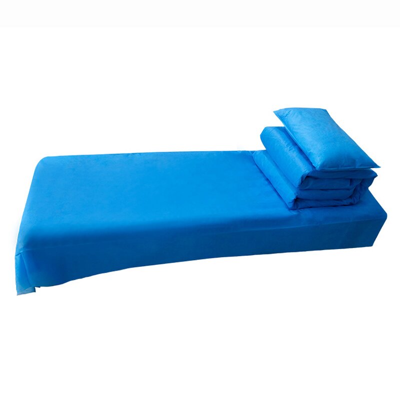 Sheet Cover Manufacturer - OEM/ODM Custom Three Piece Set Disposable Non Woven Sheet Cover for Beauty Salons