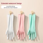 Nitrile Rubber Gloves Manufacturer - OEM/ODM Custom Reusable Household Nitrile Rubber Wash Kitchen Working Gloves