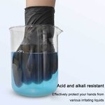 Nitrile Gloves Factory - OEM/ODM Custom Orange Black Diamond Textured Nitrile Gloves Grip Industrial