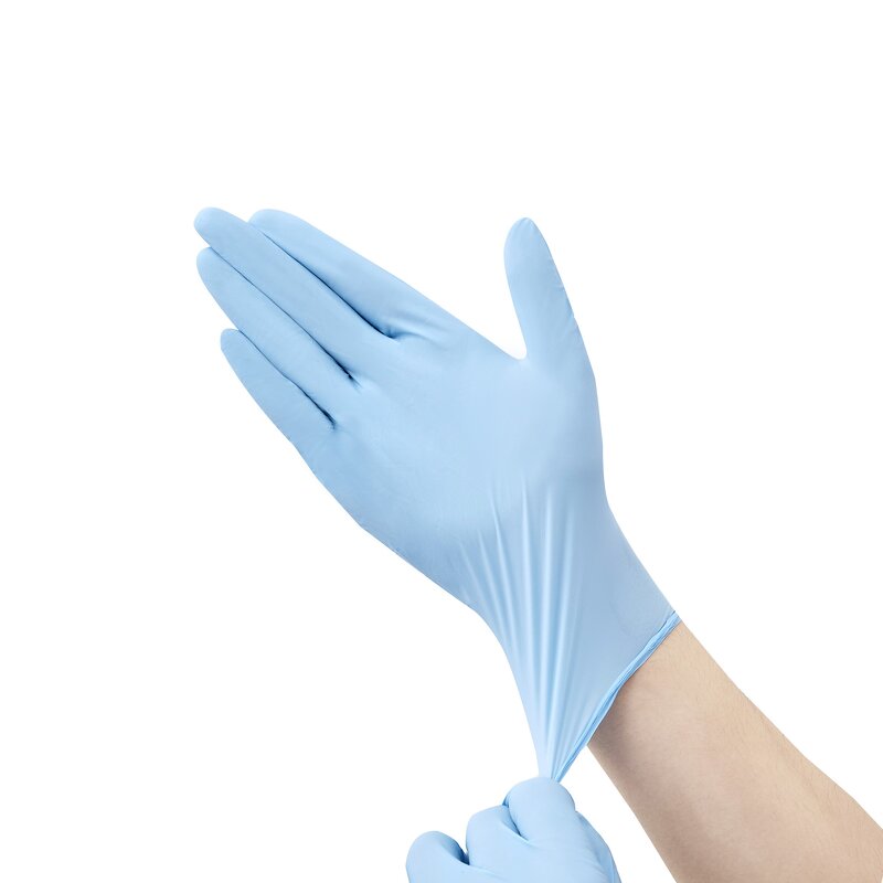 Nitrile Gloves Factory - OEM/ODM Custom Waterproof Touch Screen Anti Chemical Disposable Nitrile Gloves