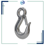 Eye Hook Factory - EN1677 Standard G80 Forged Safety Latch Alloy Steel with Spring Lifting