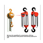 Manual Hand Chain Block Manufacturer - Easy Operation Garage Work Classic Design 1 2 3 4 5 Ton Vt