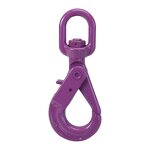 Swivel Hook Manufacturer - K80769 1 1/2 Inch G80 European Type Swivel Selflock Hook