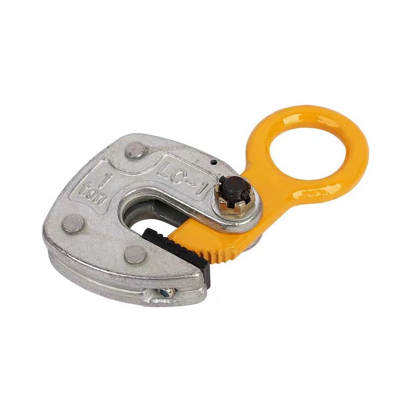 Plate Clamp Factory - 2000kg LC Type Heavy Duty Lifting Horizontal Plate Clamp 2.0t Capacity