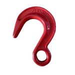Eye Hook Factory - Container Hook Red High Temperature Forgingstell Smooth Surface Lifting