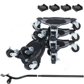Furniture Movers Manufacturer - Update 360 Rotation with Brake 4 Pack Triangle 1500LBS Thickened Steel