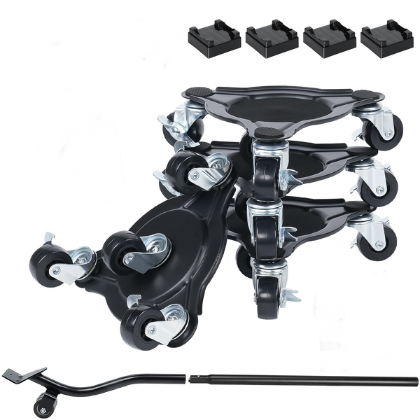 Furniture Movers Manufacturer - Update 360 Rotation with Brake 4 Pack Triangle 1500LBS Thickened Steel
