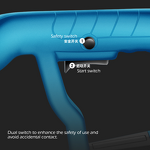 Shrub Hedge Trimmer Factory - 21V Lithium Battery 6-Inch Cordless 2-Stroke Features for DIY Mobile