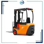 Electric Forklift Truck Factory - Three-pivot Counterbalanced All-electric Three-wheel Rear Drive 1 Ton