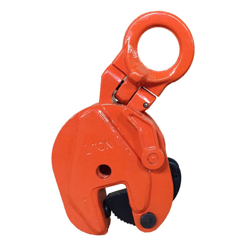 Vertical Plate Clamp Manufacturer - 2200 lb Cap Working Load Limit Concrete Vertical Pipe Lifting