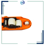 Manual Pallet Jack Manufacturer - 5 Ton Capacity Hydraulic Hand Truck Orange Forklift Lifting