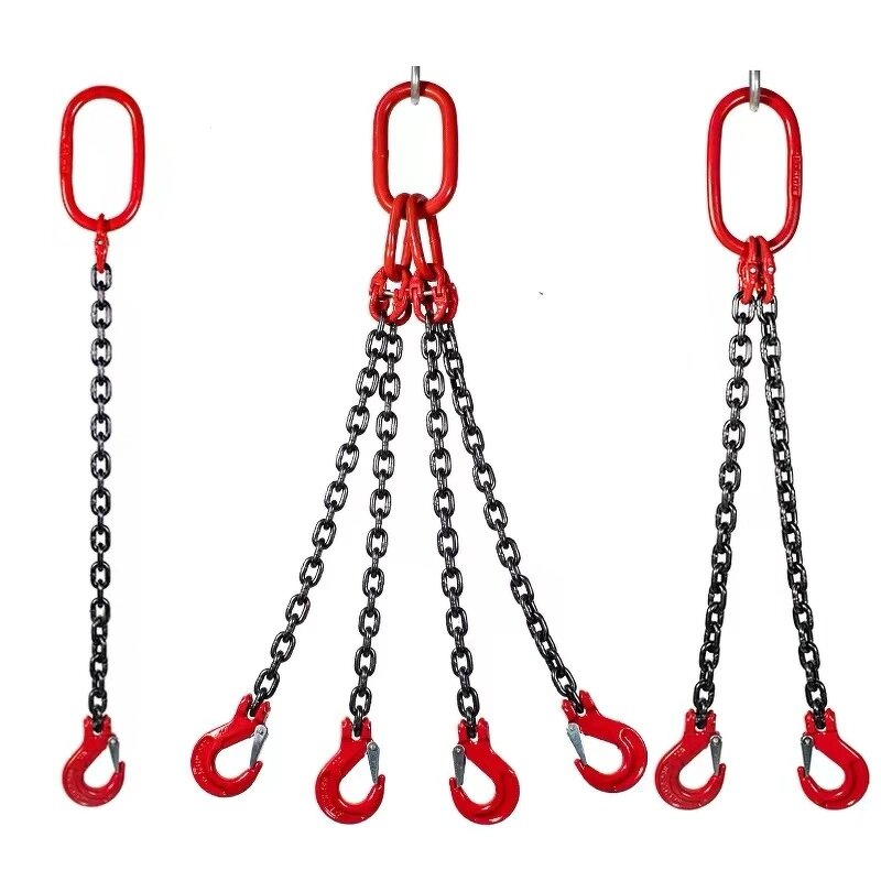 Lifting Link Hook Manufacturer - Professional Lifting Towing Lashing Four Legs Riggings Welded Chain
