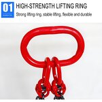 G80 Combined Rigging Manufacturer - Alloy Steel Chain Matched with Various Lifting Rigging Polished