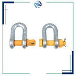Dee Shackle Manufacturer - 3/16'' Small Lifting Hardware G2150 BN Hot Dip Galvanized D-type