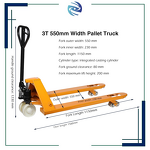 Hand Pallet Truck Manufacturer - 5T Hydraulic Pump Nylon Wheel 2ton Manual Forklift Warehouse