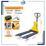 Mobile Lift Pallet Truck Factory - Discount Waterproof Scale Manual Hand Pallet Truck