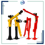 Truck Bed Crane Factory - Heavy Duty Adjustable Boom Height Rust Resistant Yellow Finish Crane