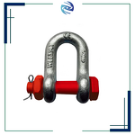 Dee Shackle Manufacturer - 3/16'' Small Lifting Hardware G2150 BN Hot Dip Galvanized D-type
