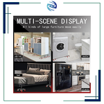 Furniture Lift Mover Tool Set Factory - 4 Pack 3300LBS Thickened Steel Panel 4 Wheels Large