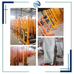 Electric Stacker Manufacturer - Factory Price 1T Self Loading Blue Light Ladder Truck Mounted
